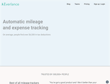 Tablet Screenshot of everlance.com